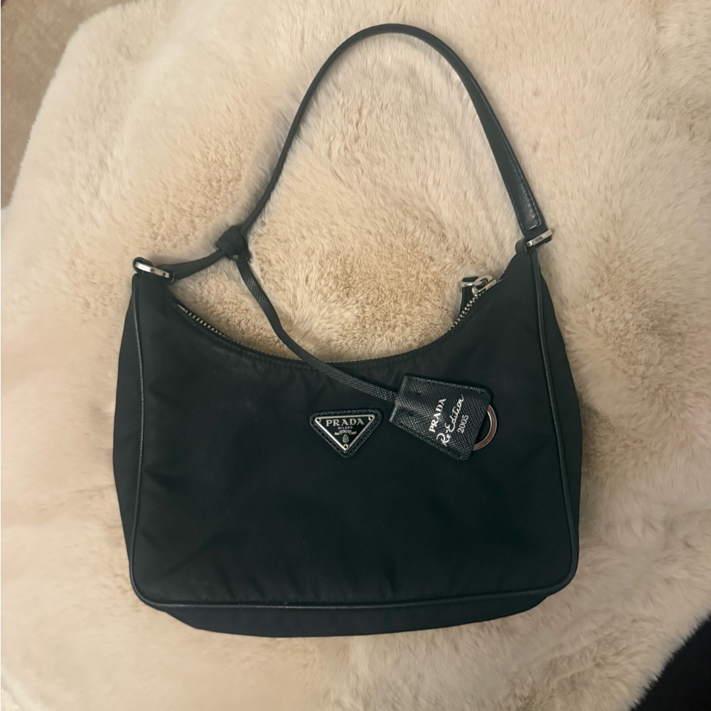 Prada Re-Edition Black Shoulder Bag